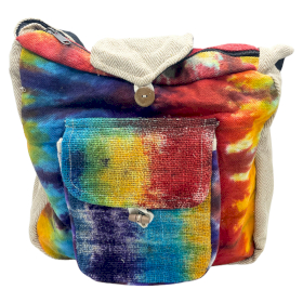 Tie-Dye Hemp Torba s Prednjim Džepom