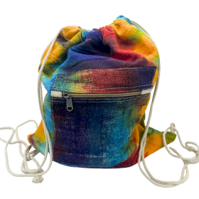 Tie-Dye Hemp Torba na Rame