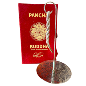 Set Mirisno Uže i Posrebreni Držač - Pancha Buddha