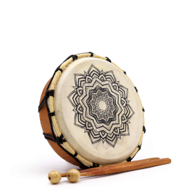 Mandala Šamanski Bubanj s 1x Palicom - 20cm