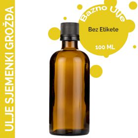 10x Ulje Sjemenki Grožđa 100ml - Bez Etikete