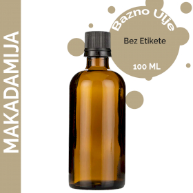 10x Ulje Makadamije 100ml - Bez Etikete