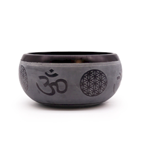Zvučna Zdjela od Zemljanog Praha - Om 5 Buddha - 16cm