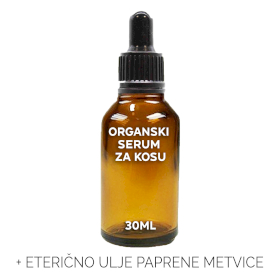 20x Neoznačeni Organski Serum za Kosu 30ml - Paprena Metvica