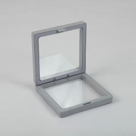 10x Mali 3D Okvir s Fleksibilnom Folijom 7x7 cm - Siva