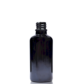 192x Crna Staklena Bočica 10ml - Bez Čepa