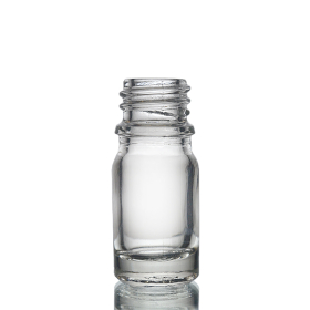 255x Prozirna Staklena Bočica 5ml - Bez Čepa