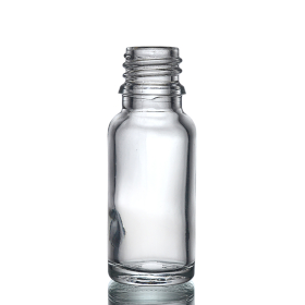 156x Prozirna Staklena Bočica 15ml - Bez Čepa