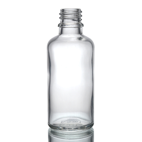 168x Prozirna Staklena Bočica 100ml - Bez Čepa