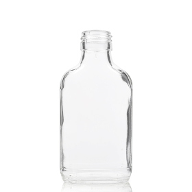 80x Prozirna Staklena Boca s Aluminijskim Čepom 200ml
