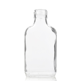 80x Prozirna Staklena Boca s Aluminijskim Čepom 250ml