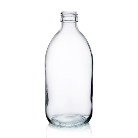 30x Farmaceutska Boca od Prozirnog Stakla 500ml