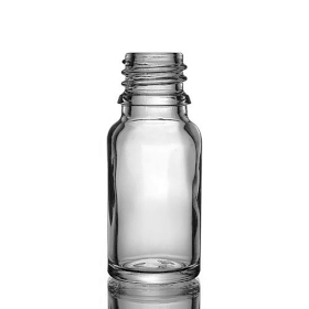 160x 10ml Staklena bočica u dimnoj sivoj boji – bez čepa