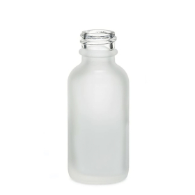 384x Mat Bijela Staklena Bočica - Bez Čepa 30ml