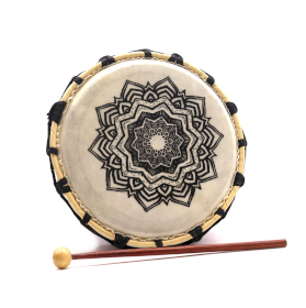 Mandala Šamanski Bubanj s 1x Palicom - 20cm