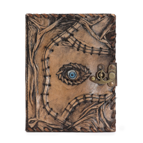 Smeđi Dnevnik - Zlo Oko - 160 Listova S Rubovima - 20x15 cm