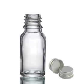 192x Prozirna Staklena Bočica s Aluminijskim Čepom 10ml