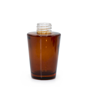 6x Vaza za Difuzor s Drvenim Štapićima (28mm Grlo) 100ml - Jantar