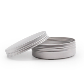 50x 100ml Aluminijska Kutija 82mm s Navojnim Poklopcem (82mm x 28mm)
