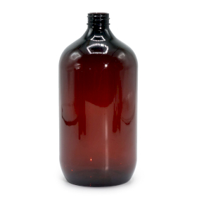 10x Jantarna Plastična Boston Boca 1000ml - Bez Poklopca