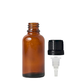 110x Bočica od Jantarnog Stakla s TE Kapaljkom 30ml