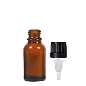 156x 15ml Jantarna Bočica s TE Čepom