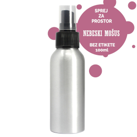 6x 100ml Sprej za Prostor - Nebeski Mošus - Bez Etikete