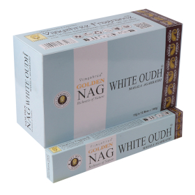12x Golden Nag Mirisni Štapići 15g - Bijeli Agar