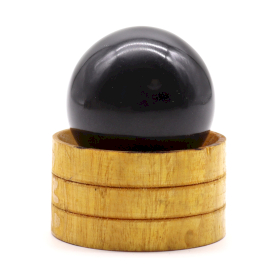Kugla od Prirodnog Kristala 40mm – Turmalin sa Stalkom
