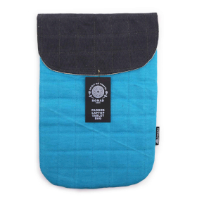 Podstavljena Futrola za Laptop – Tirkizna – 14oz Stonewash