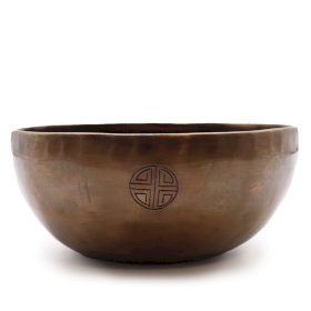 Extra Velika Indijska Zvučna Zdjela Mjesečeve Mijene (približno 1500 g) - 22 cm