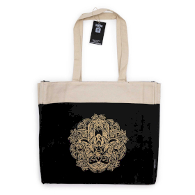 Velika Tote Torba (38x15x43 cm) Čokolada Stonewash 14oz – Hamsa Slobode