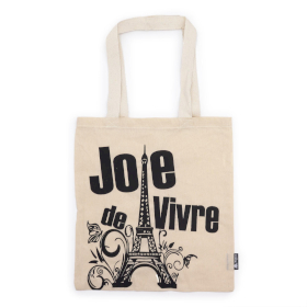 10x Ikonična Basic Platnena Vrećica - Joie de Vivre - Prirodna 4oz