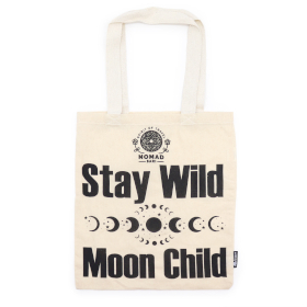 10x Ikonična Basic Platnena Vrećica - Stay Wild, Moon Child - Prirodna 4oz