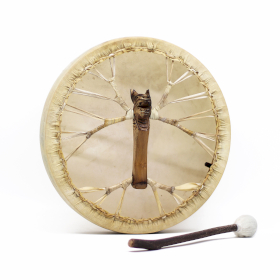 Duh Zmaja - Šamanski Bubanj s Batićem - Podesiv – 40cm