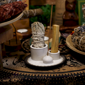 Keramički Držači za Palo Santo, Mirisne Svežnje & Štapiće s Besplatnim Palo Santo Štapićima