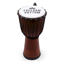 Veliki Pro Djembe Bubanj - Ritam Slobode (visoki ton) - 50cm (promjer 22cm)