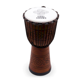Veliki Pro Djembe Bubanj - Zvuk Duše (nizak ton) - 50cm (promjer 22cm)