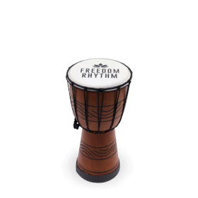 Mali Pro Djembe Bubanj - Ritam Slobode (visoki ton) - 30cm (promjer 15cm)