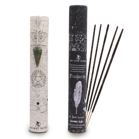 4x Tamjan Čarolije Drevne Vještice – Prosperitet – Visak od Aventurina
