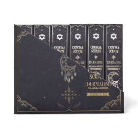 12x Mirisni Štapići za Čišćenje Prostora s Turmalinom – Sandalovina