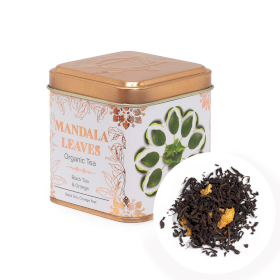 3x Organic Black & Orange Tea — Limenka — 50g