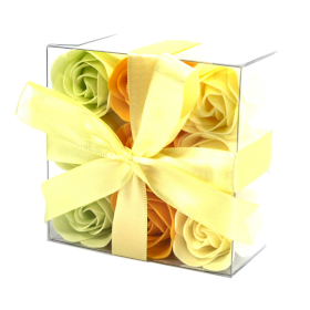 3x Kutija s 9 Ruža Sapuna - Proljetno Cvijeće