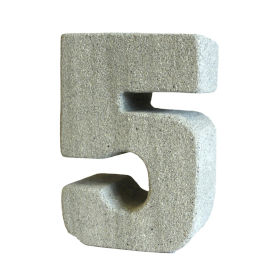 3x Granitni Svijećnjak Br. 5