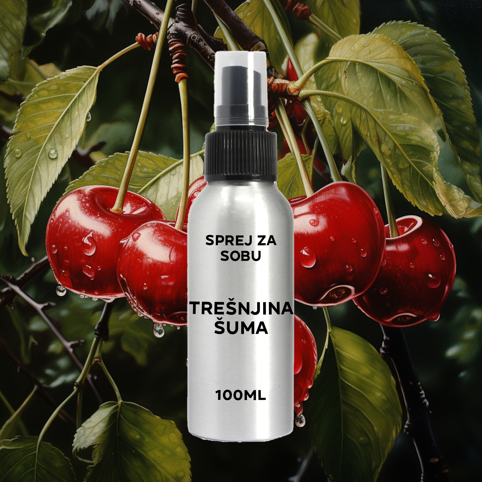 Veleprodaja Mirisnih Sprejeva za Prostore 100ml - Bez Etikete