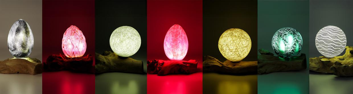 Drift Glow Lampioni – Umjetnička Fiberglas Rasvjeta na Prirodnom Indonezijskom Naplavljenom Drvetu